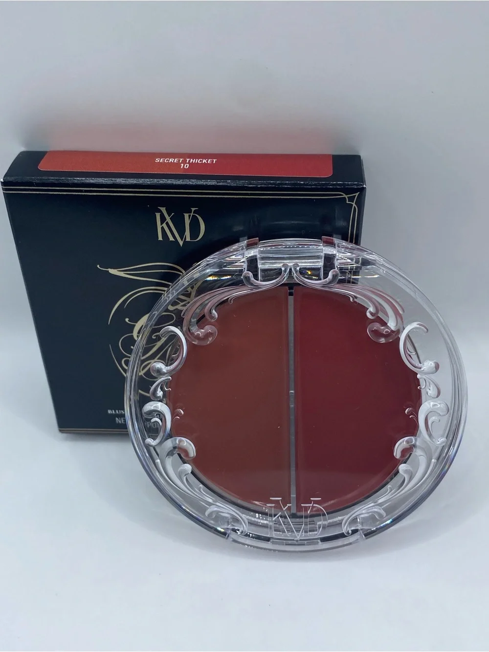 KVD Beauty Good‎ Apple Blush Balm Duo 10 Secret Thicket (Hallowed/Hidden Apple)